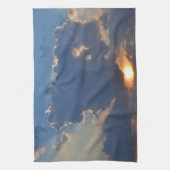 Linge De Cuisine Coucher de soleil avec formation Teacup Cloud par (Vertical)