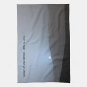 Linge De Cuisine Coucher de soleil bleu martien (Vertical)