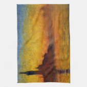 Linge De Cuisine Coucher de soleil de Monet Venise Impressionnisme (Vertical)