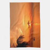 Linge De Cuisine Coucher de soleil d'été (Vertical)
