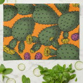 Linge De Cuisine coucher de soleil du désert (Plié)