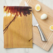 Linge De Cuisine Coucher de soleil du lac Pinecone (Quart Plié)