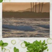 Linge De Cuisine Coucher de soleil sur Kauai (Plié)