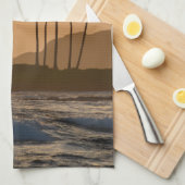 Linge De Cuisine Coucher de soleil sur Kauai (Quart Plié)