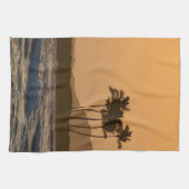 Linge De Cuisine Coucher de soleil sur Kauai (Horizontal)