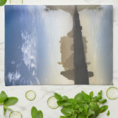 Linge De Cuisine coucher du soleil sur la plage de Ruby, parc natio (Plié)