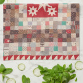 Linge De Cuisine Couette avec étoiles centrales (Plié)