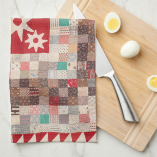 Linge De Cuisine Couette avec étoiles centrales