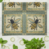 Linge De Cuisine Couette Faux Honeybee Deux (Plié)