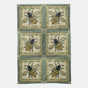 Linge De Cuisine Couette Faux Honeybee Deux