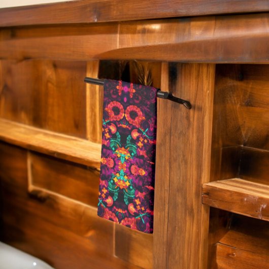 Linge De Cuisine Couleur Abstraite vive