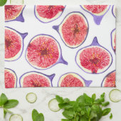 Linge De Cuisine Couleur d'aquarelle des tranches de fibres (Plié)