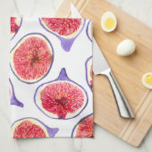 Linge De Cuisine Couleur d'aquarelle des tranches de fibres (Quart Plié)