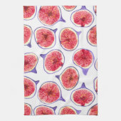 Linge De Cuisine Couleur d'aquarelle des tranches de fibres (Vertical)