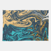 Linge De Cuisine Couleur de carreaux de marbre (Horizontal)