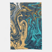 Linge De Cuisine Couleur de carreaux de marbre (Vertical)