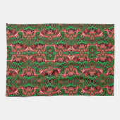 Linge De Cuisine Couleur de Noël (Horizontal)