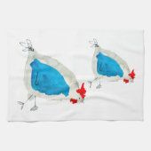 Linge De Cuisine Couleur d'eau des poulets mignons (Horizontal)