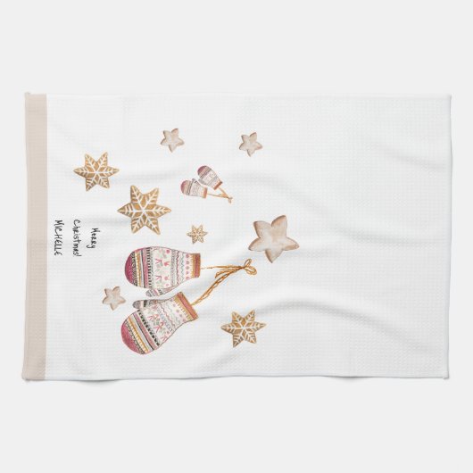 Linge De Cuisine Couleur d'eau douce Pays Illustrations rustiques (Horizontal)