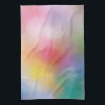 Linge De Cuisine Couleur moderne rouge violet bleu vert jaune<br><div class="desc">Serviette de cuisine moderne couleur rouge violet bleu vert jaune Modèle.</div>