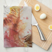 Linge De Cuisine Couleur pastel du mou Fox animal (Quart Plié)