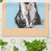 Linge De Cuisine Couleur pastel du mou Fox animal (Plié)