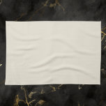 Linge De Cuisine Couleur solide au chocolat blanc<br><div class="desc">Couleur solide au chocolat blanc</div>