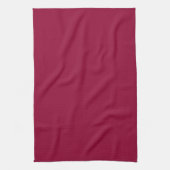 Linge De Cuisine Couleur solide bordeaux (Vertical)