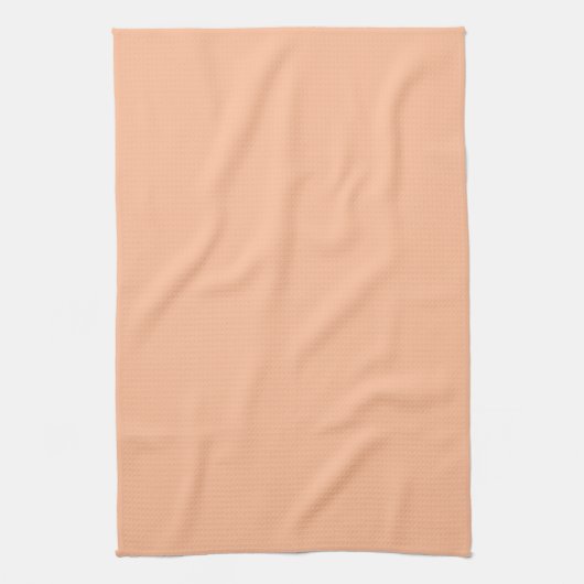 Linge De Cuisine Couleur solide Fuzz Peach (Vertical)