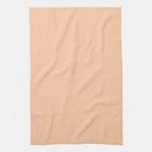 Linge De Cuisine Couleur solide profonde Peach (Vertical)