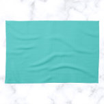 Linge De Cuisine Couleur solide turquoise moyenne<br><div class="desc">Couleur solide turquoise moyenne</div>