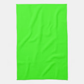 Linge De Cuisine Couleur solide verte néon (Vertical)