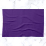 Linge De Cuisine Couleur solide violette profonde<br><div class="desc">Couleur solide violette profonde</div>