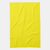 Linge De Cuisine Couleur uni jaune canari (Vertical)
