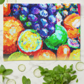 Linge De Cuisine Couleur vibrante des fruits. Commandez dès mainten (Plié)