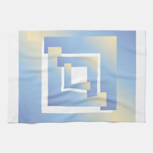 Linge De Cuisine couleurs ciel brillant nb