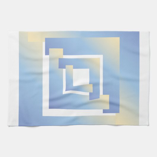 Linge De Cuisine couleurs ciel brillant nb (Horizontal)