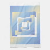 Linge De Cuisine couleurs ciel brillant nb (Vertical)