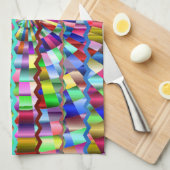 Linge De Cuisine Couleurs décoratives (Quart Plié)