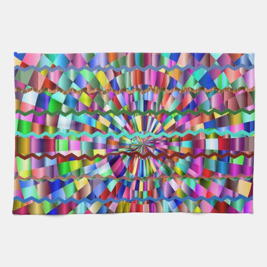 Linge De Cuisine Couleurs décoratives (Horizontal)