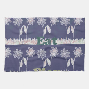 Linge De Cuisine Couleurs du Baby shower bleu amour