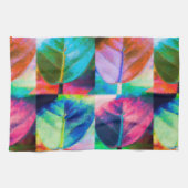 Linge De Cuisine Couleurs feuille (Horizontal)