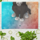 Linge De Cuisine Couleurs mignonnes de chat (Plié)