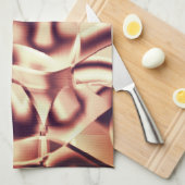 Linge De Cuisine Couleurs rouges ou bordeaux, beige (Quart Plié)