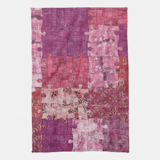 Linge De Cuisine Couleurs Textiles Puzzles (Vertical)