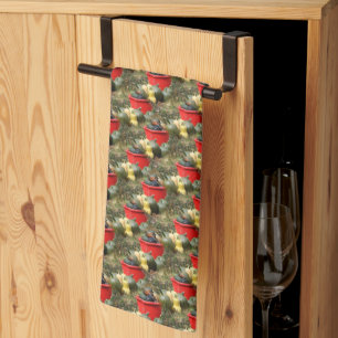 Linge De Cuisine Country Garden Squash Nature Motif