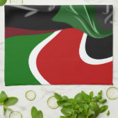 Linge De Cuisine Coupe de café Kenya Drapeau Hakuna Matata (Plié)