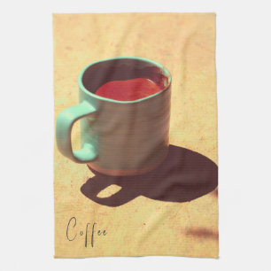 Linge De Cuisine Coupe de Mug de mousse riche en café turc