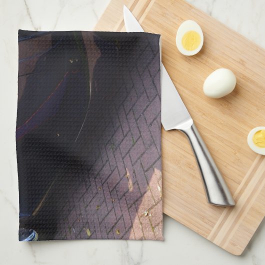 Linge De Cuisine Coupé fait sur commande (Quart Plié)