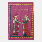 Linge De Cuisine Couple médiéval (Vertical)